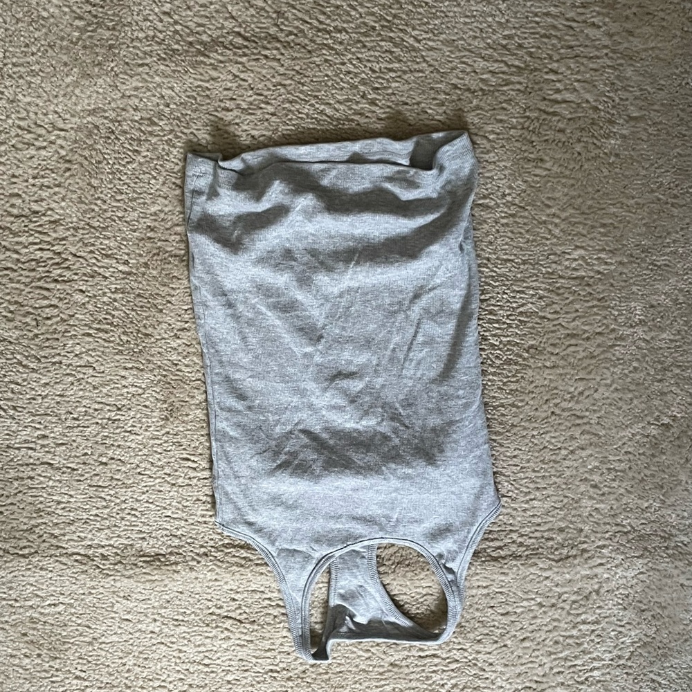 Tank top with bra like support.